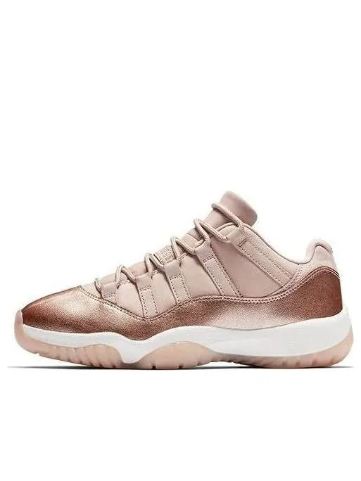 Кроссовки 11 низкие Air Jordan — изображение 1 из 4, розовый золотистый