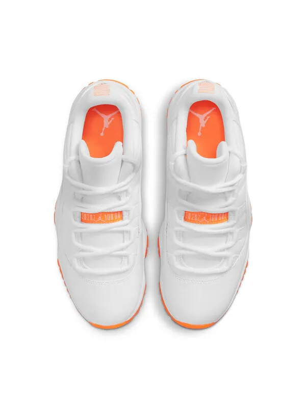 Кроссовки 11 ретро низкие Air Jordan — изображение 4 из 4, белый/яркий