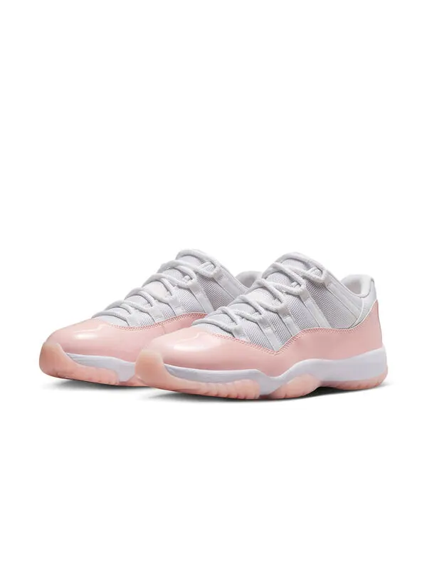 Кроссовки 11 ретро низкие Air Jordan — изображение 2 из 4, белый/розовый