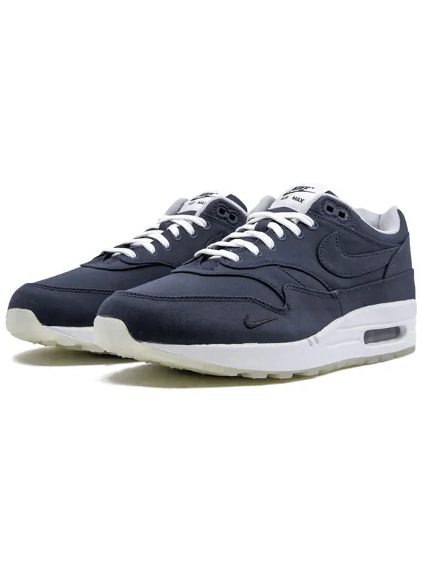 Кроссовки lab x dover street market air max 1 'brave blue' Nike — изображение 2 из 4, синий/белый