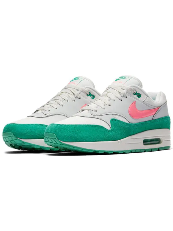 Кроссовки air max 1 Nike — изображение 3 из 4, белый/зеленый/красный