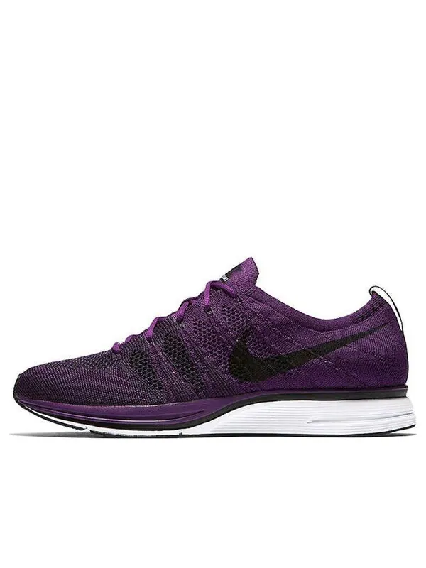 Кроссовки flyknit trainer 2017 Nike, пурпурный — изображение 1 из 4, фиолетовый/черный-белый