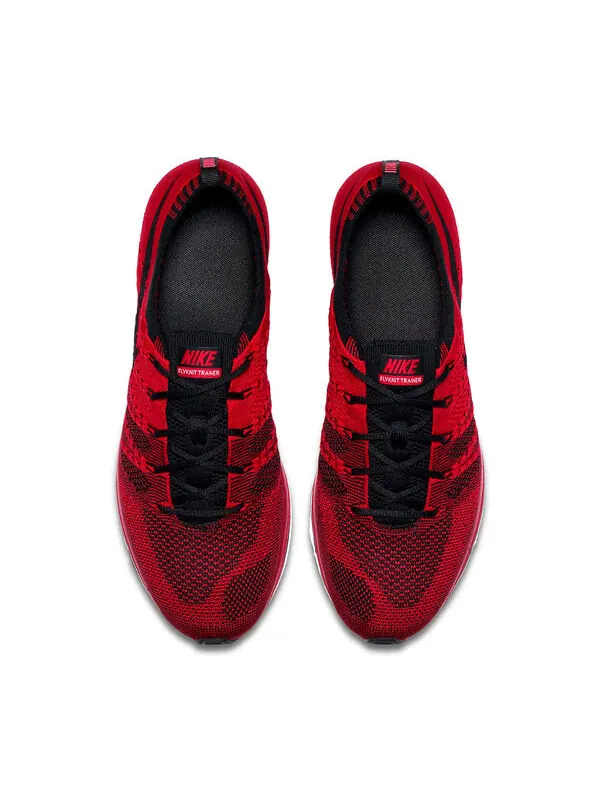Кроссовки flyknit trainer Nike — изображение 2 из 4, красный