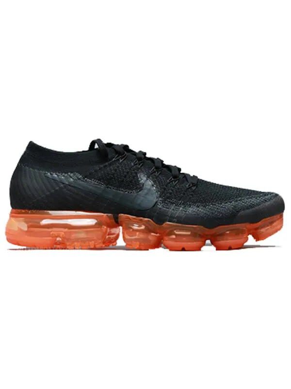 Кроссовки air vapormax 'black orange' Nike — изображение 2 из 4, черный-оранжевый