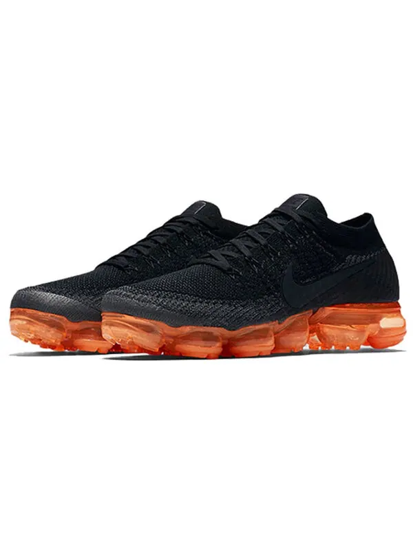 Кроссовки air vapormax 'black orange' Nike — изображение 3 из 4, черный-оранжевый