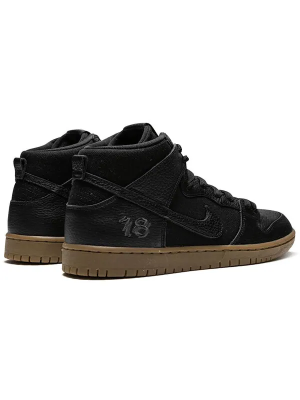 Кроссовки x antihero sb zoom dunk high pro Nike — изображение 4 из 4, черный/-коричневый
