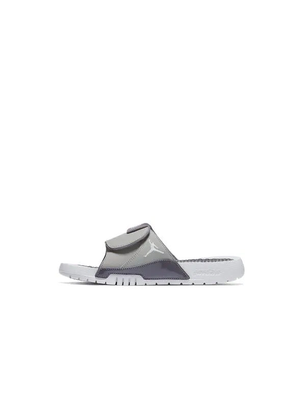Тапочки hydro 6 retro slide 'medium grey' Air Jordan — изображение 4 из 4, серый