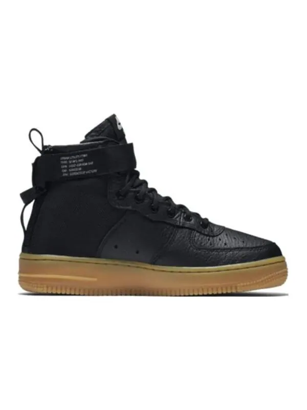 Кроссовки sf air force 1 mid Nike — изображение 2 из 4, черный