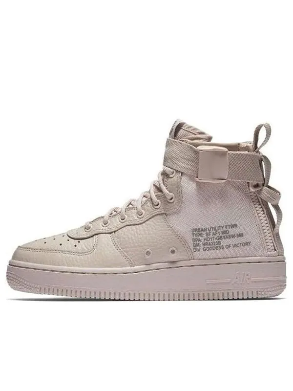 Кроссовки sf air force 1 mid 'silt red' Nike — изображение 1 из 4, бежевый