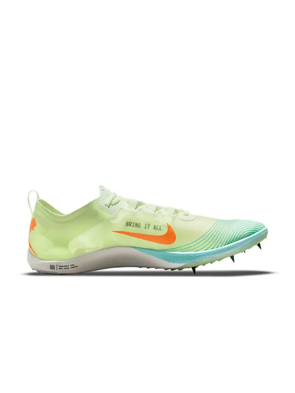 Кроссовки zoom victory 5 xc Nike — изображение 2 из 4, зеленый/оранжевый