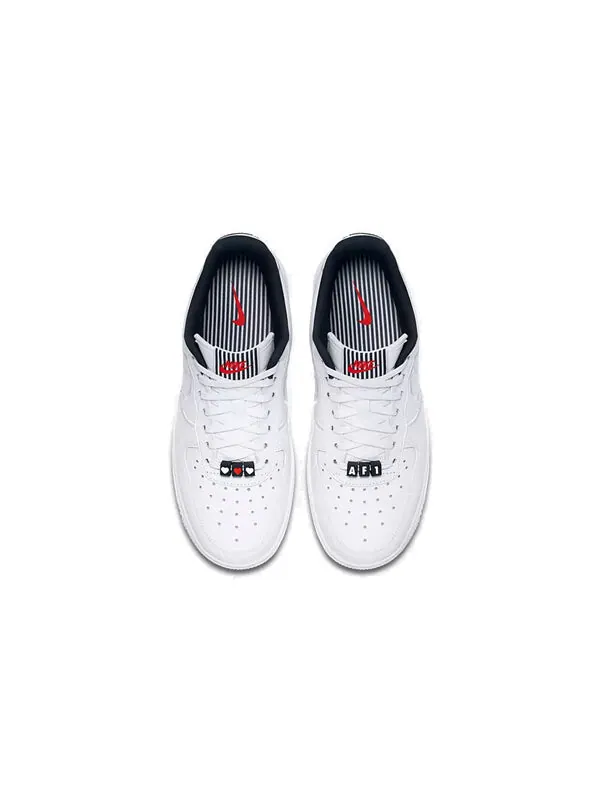 Кроссовки air force 1 07 se lx Nike — изображение 3 из 4, белый/черный