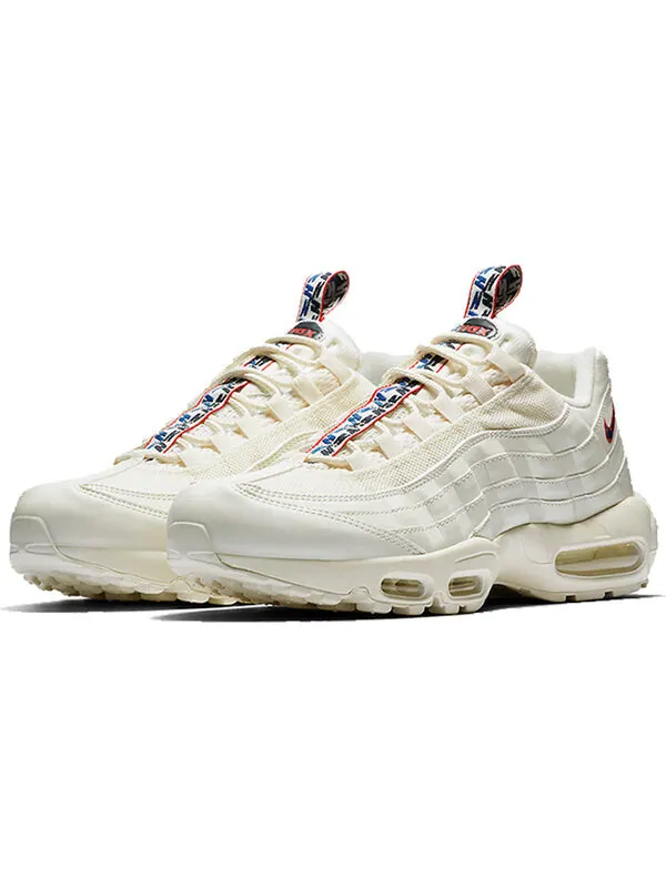 Кроссовки air max 95 tt pull tab Nike — изображение 3 из 4, белый/синий/красный