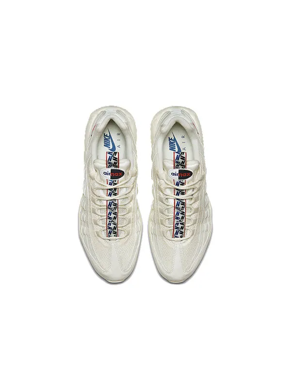 Кроссовки air max 95 tt pull tab Nike — изображение 4 из 4, белый/синий/красный