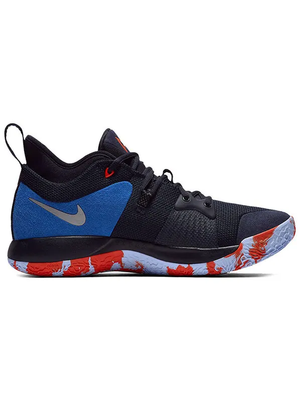 Кроссовки стр. 2 эп. Nike — изображение 2 из 4, черный/синий/оранжевый