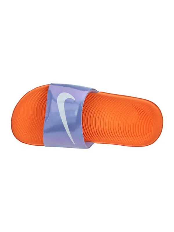 Тапочки (GS) Nike Kawa Slide SE 'Twilight Pulse' — изображение 3 из 4, черный/белый