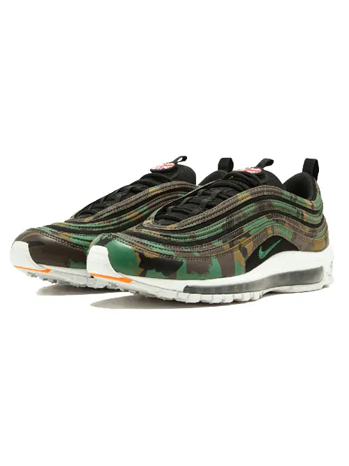 Кроссовки air max 97 'uk' Nike — изображение 2 из 4, зеленый-черный