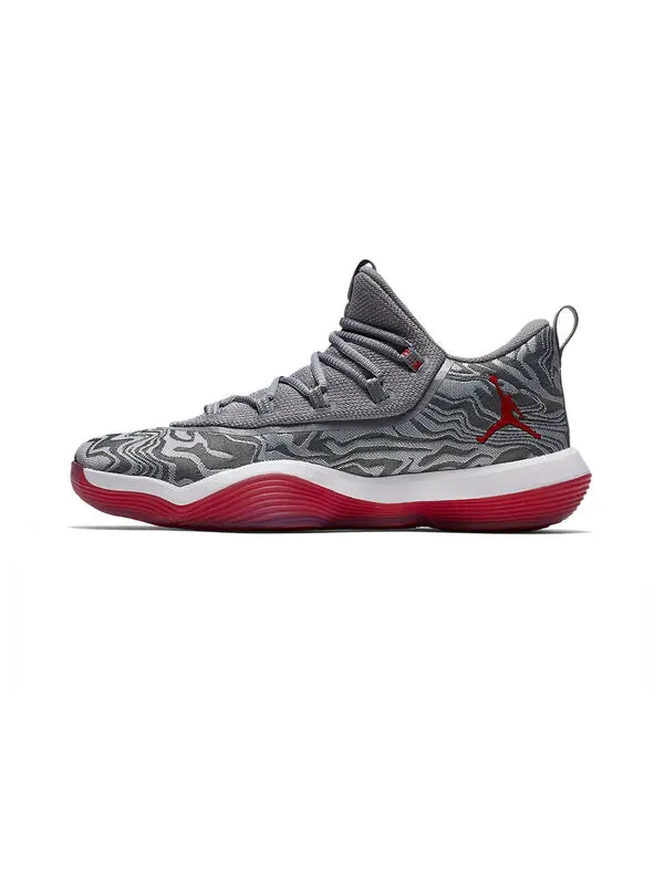 Кроссовки superfly 2017 низкие Air Jordan — изображение 1 из 4, серый/красный