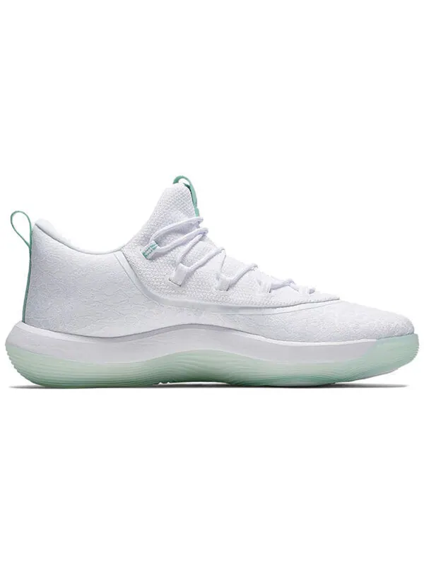 Кроссовки super.fly low pf Air Jordan — изображение 2 из 4, белый/зеленый