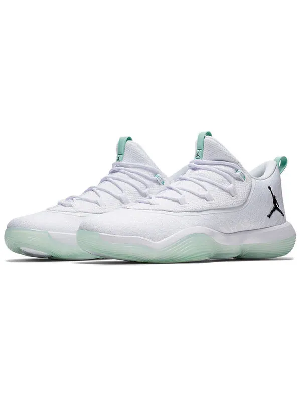 Кроссовки super.fly low pf Air Jordan — изображение 3 из 4, белый/зеленый