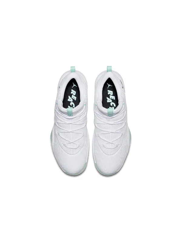 Кроссовки super.fly low pf Air Jordan — изображение 4 из 4, белый/зеленый