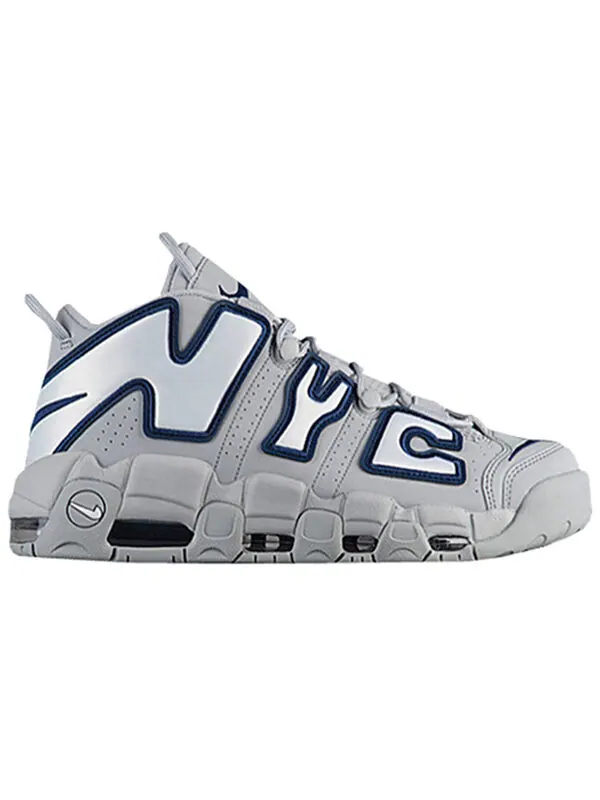 Кроссовки Air больше uptempo qs Nike — изображение 2 из 4, серый/серебристый