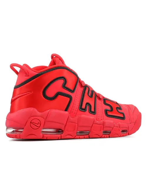 Кроссовки Air больше uptempo qs Nike — изображение 3 из 4, красный/красный