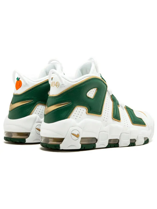 Кроссовки Air больше uptempo qs Nike — изображение 3 из 4, белый/зеленый