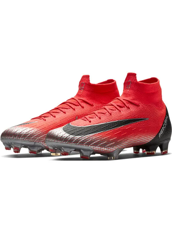 Кроссовки mercurial superfly 6 elite cr7 fg Nike — изображение 3 из 4, красный