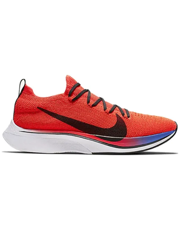 Кроссовки zoom vaporfly 4% flyknit Nike — изображение 2 из 4, яркий/черный--белый