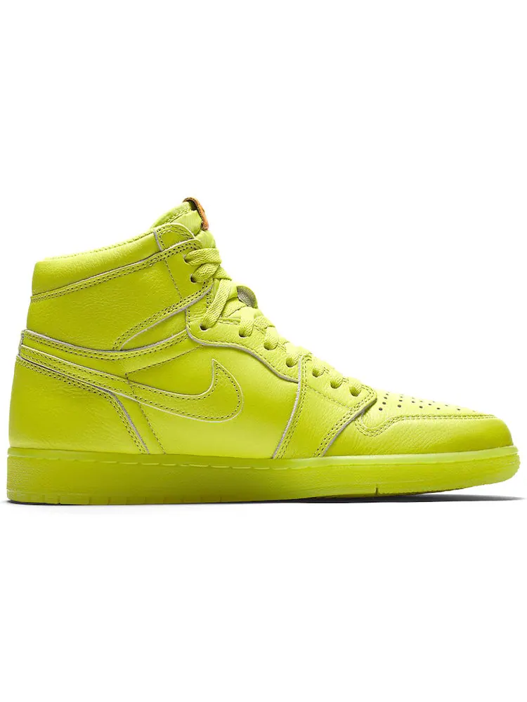 Кроссовки Air Jordan 1 Retro High OG G8RD 'Cyber' — изображение 2 из 6, зеленый