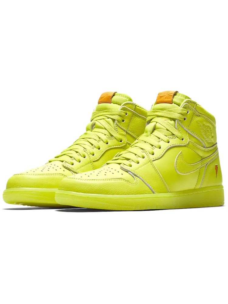 Кроссовки Air Jordan 1 Retro High OG G8RD 'Cyber' — изображение 3 из 6, зеленый
