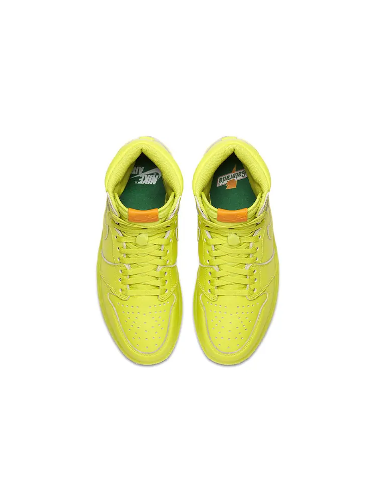 Кроссовки Air Jordan 1 Retro High OG G8RD 'Cyber' — изображение 4 из 6, зеленый