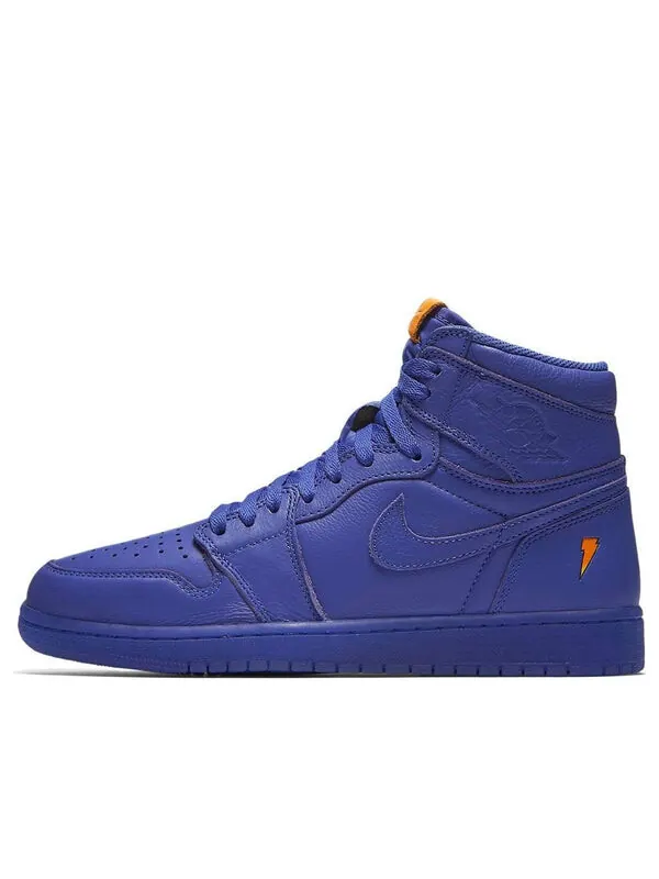 Кроссовки 1 ретро высокие og g8rd Air Jordan — изображение 1 из 4, фиолетовый