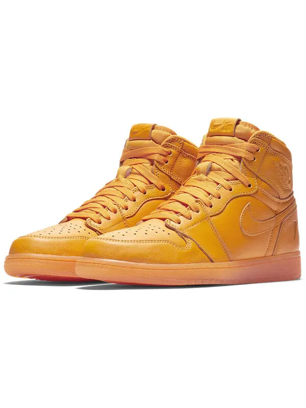 Кроссовки 1 ретро высокие og g8rd Air Jordan — изображение 3 из 4, оранжевый