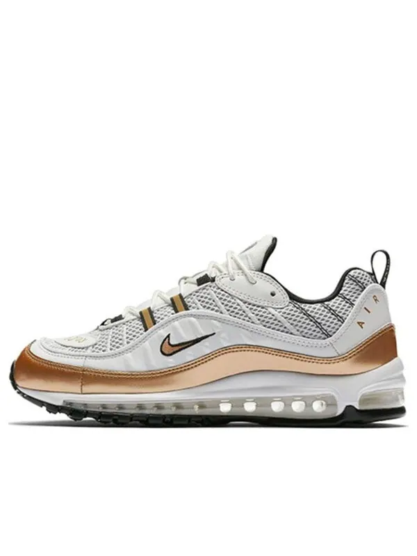 Кроссовки air max 98 Nike — изображение 1 из 4, белый/золотистый