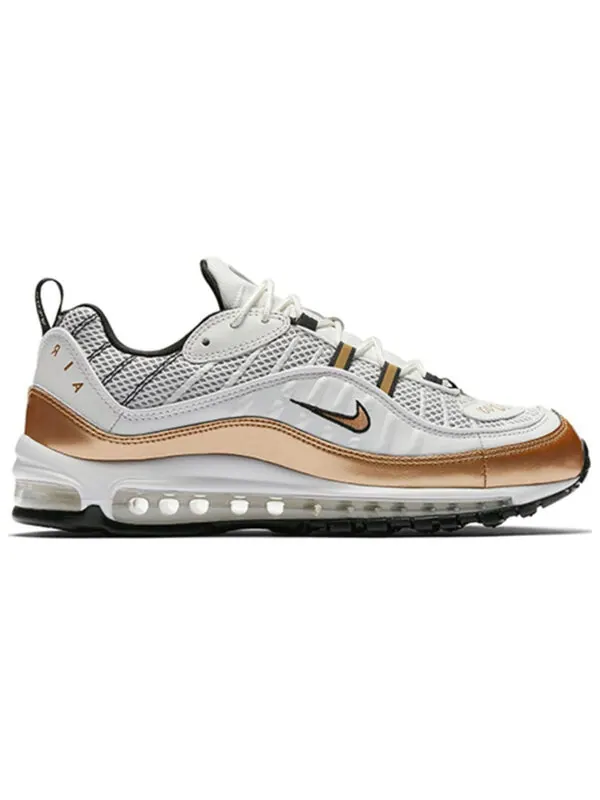 Кроссовки air max 98 Nike — изображение 2 из 4, белый/золотистый