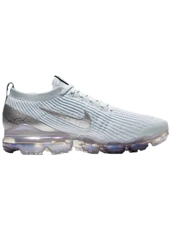 Кроссовки air vapormax flyknit 3 Nike — изображение 2 из 4, серебряный