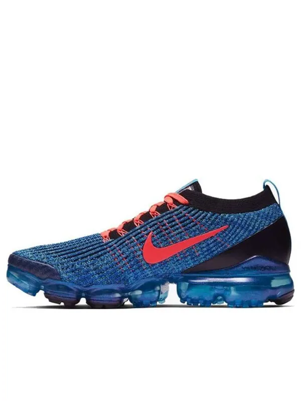 Кроссовки air vapormax flyknit 3 Nike — изображение 1 из 4, синий/розовый/черный