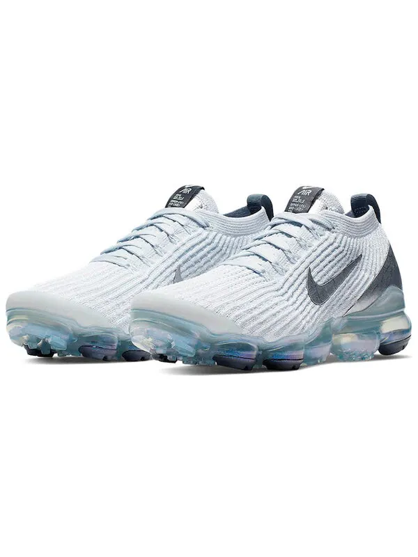 Кроссовки air vapormax flyknit 3 Nike — изображение 3 из 4, белый/серебристый