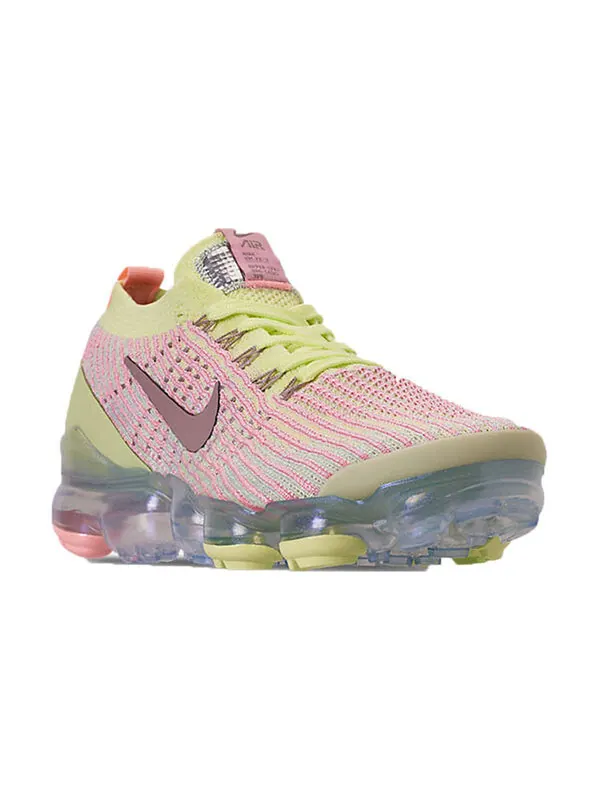 Кроссовки air vapormax flyknit 3 Nike — изображение 3 из 4, розовый/желтый