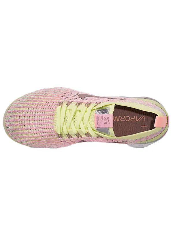 Кроссовки air vapormax flyknit 3 Nike — изображение 4 из 4, розовый/желтый