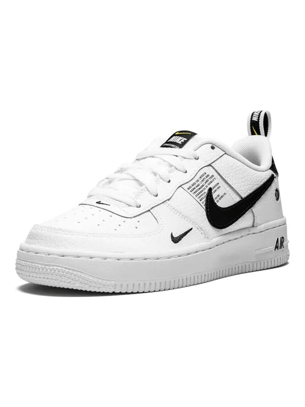 Кроссовки air force 1 '07 lv8 'overbranding' Nike — изображение 2 из 4, белый-черный-желтый