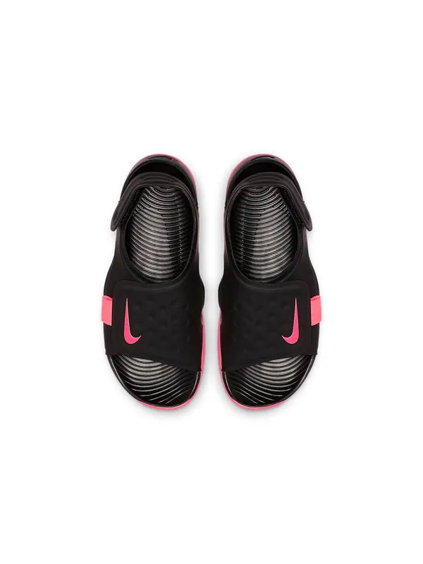 Сандалии sunray adjust 5 Nike — изображение 3 из 4, черный/розовый