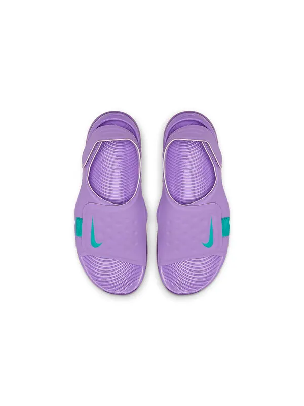 Сандалии sunray adjust 5 Nike — изображение 4 из 4, фиолетовый/зеленый