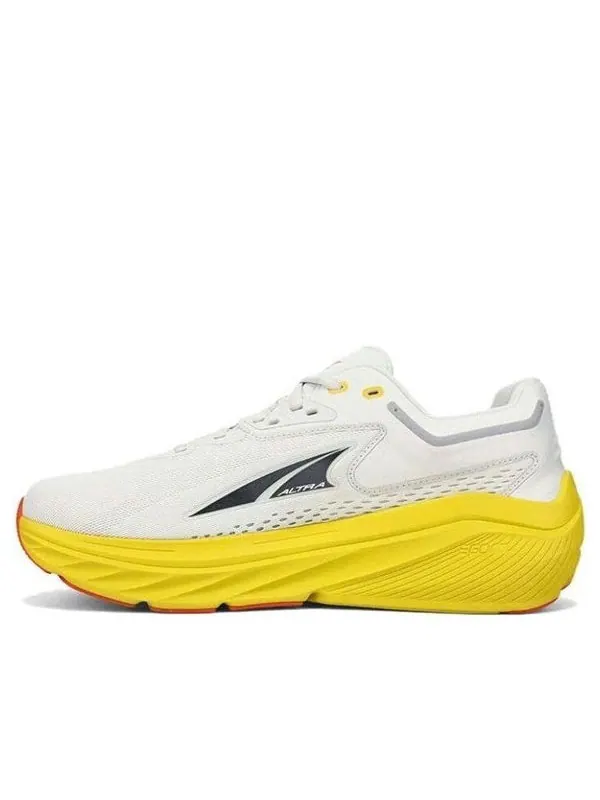 Кроссовки altra via olympus 'white yellow' Altra Running — голубой