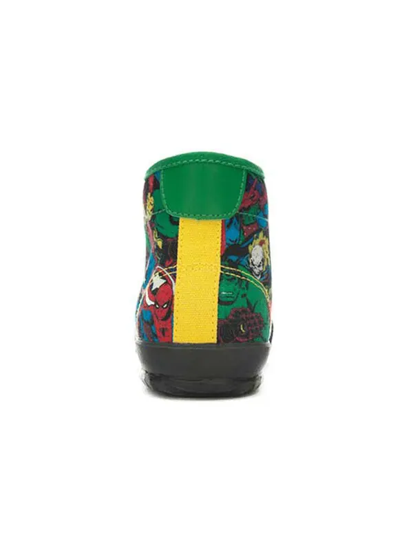 Кроссовки x marvel comics graphic classic canvas shoes Li-Ning — изображение 4 из 4, черный/зеленый/мульти