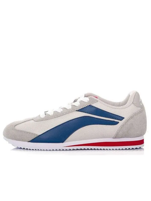 Кроссовки 3k классика ретро Li-Ning — изображение 1 из 4, серый/синий