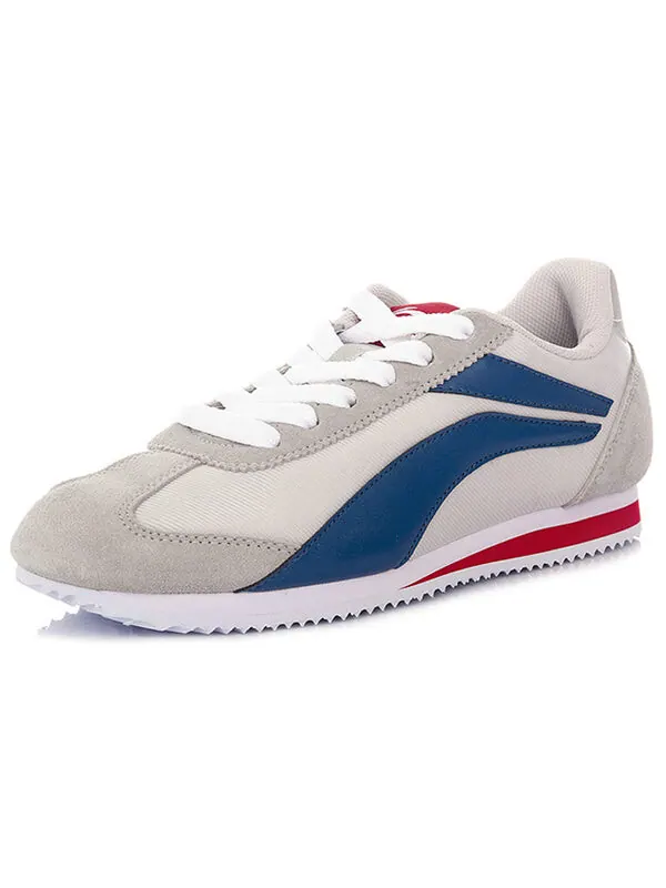Кроссовки 3k классика ретро Li-Ning — изображение 2 из 4, серый/синий