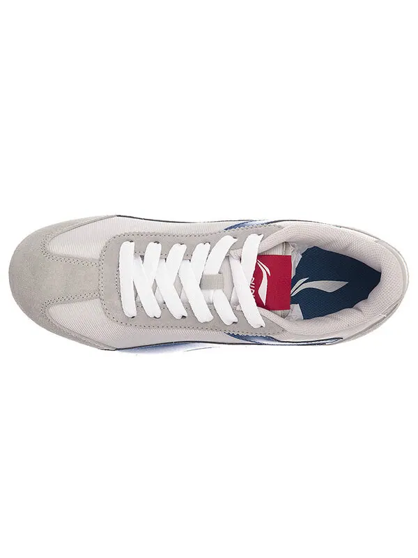 Кроссовки 3k классика ретро Li-Ning — изображение 3 из 4, серый/синий