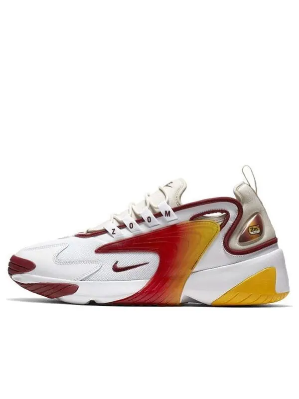 Массивные кроссовки zoom 2k Nike — изображение 1 из 4, красный/желтый/белый